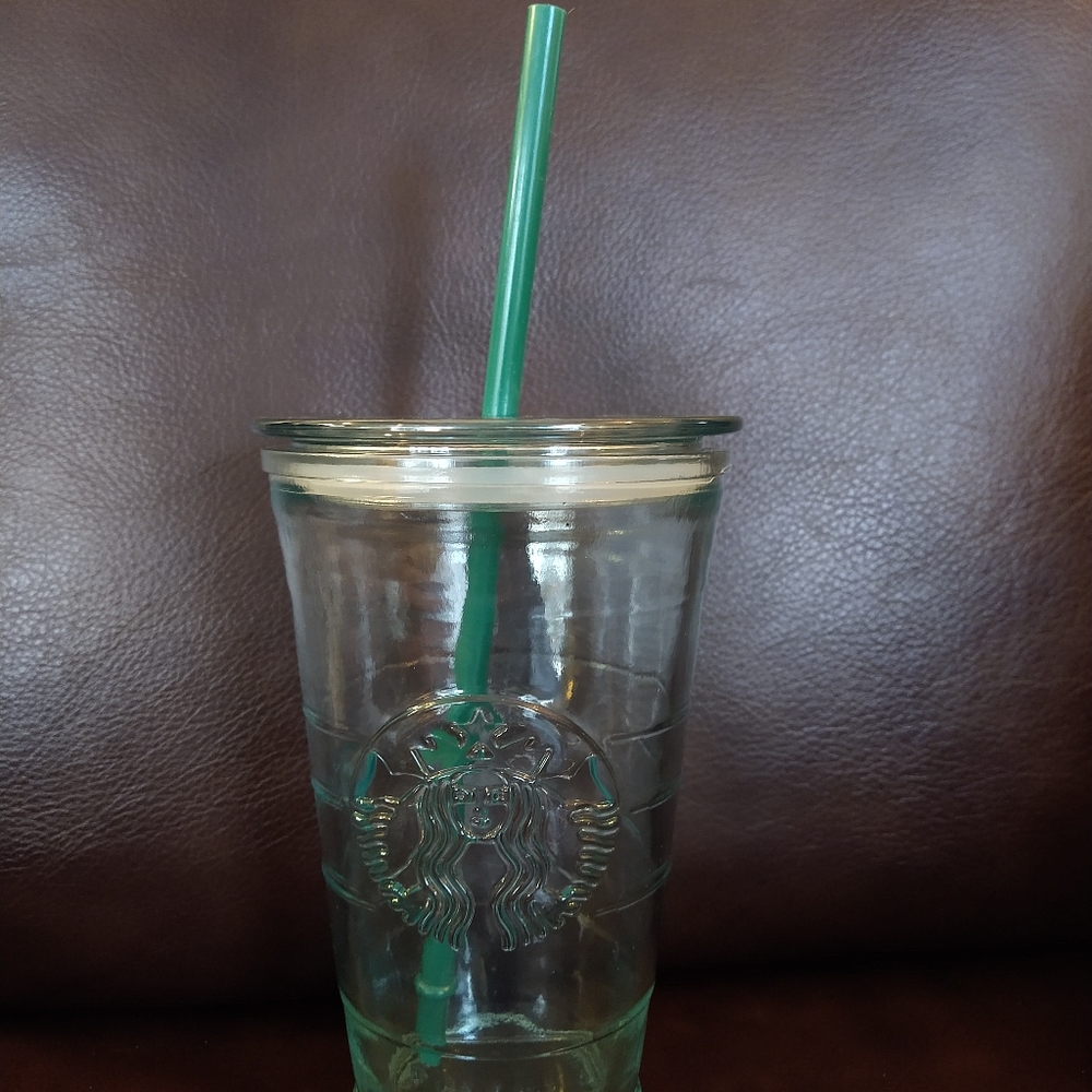 Starbucks Recycled Glass Cold-to-Go Cup